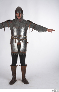  Photos Medieval Guard in mail armor 2 Medieval Clothing Soldier mail armor t poses whole body 0001.jpg